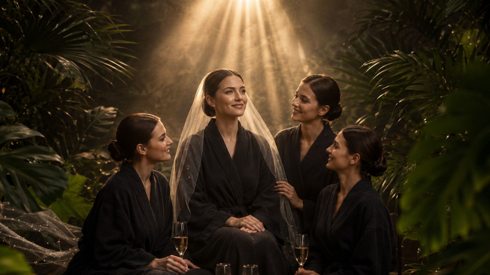 “Royal Bride” spa party — the signature bride's day at Enjoy Spa