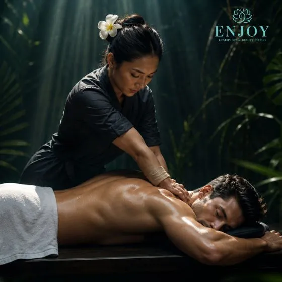 Massage at Enjoy Spa — a premium spa in Moscow