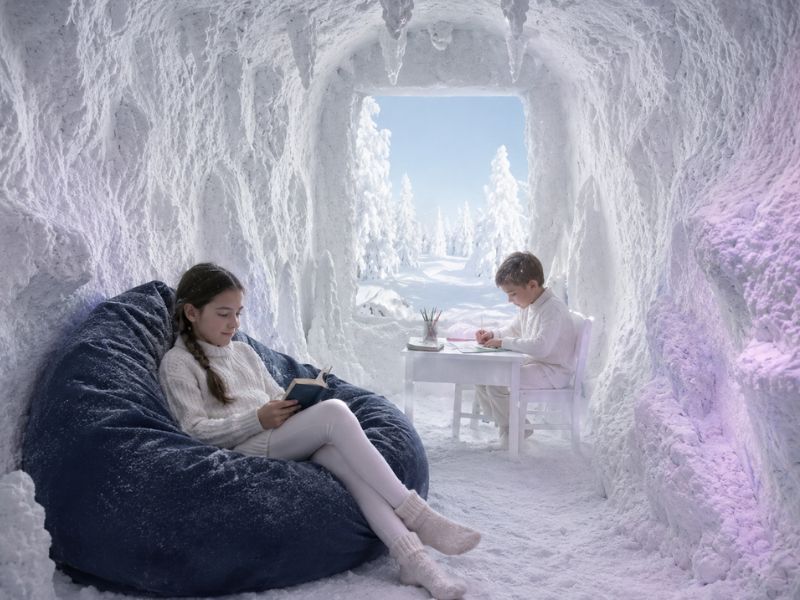 Salt cave for halotherapy at our spa near Yugo-Zapadnaya metro station