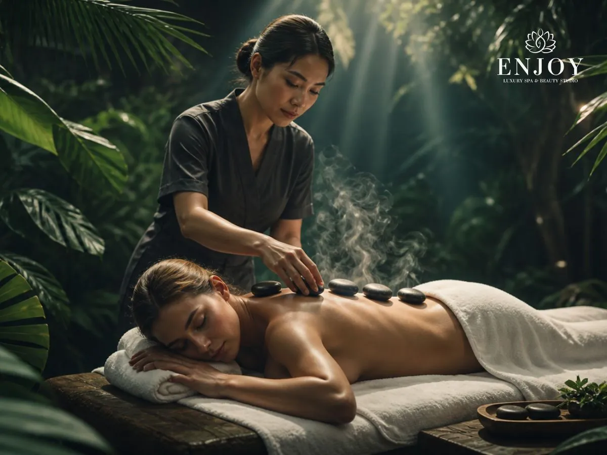 热石按摩礼品券——Enjoy Spa，莫斯科