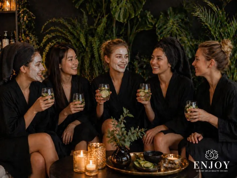 姐妹们的闺蜜水疗派对——Enjoy Spa，莫斯科