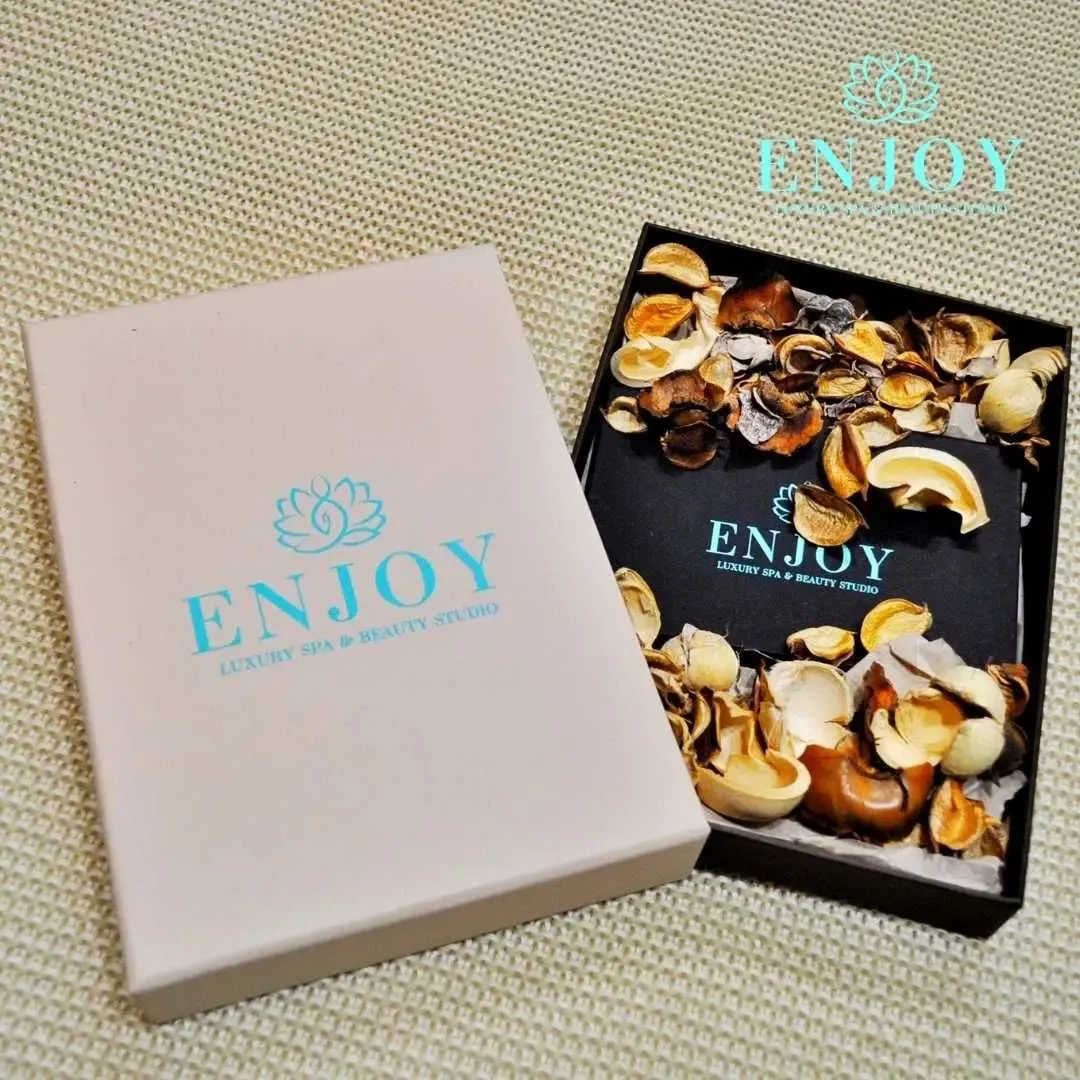 生日礼品券高级包装——Enjoy Spa