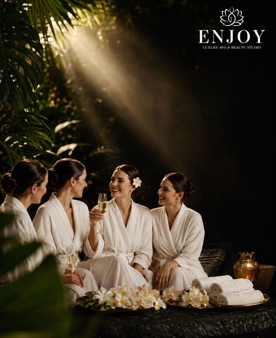 Book an all-inclusive girls' spa party in Moscow — Enjoy Spa on Prospekt Vernadskogo