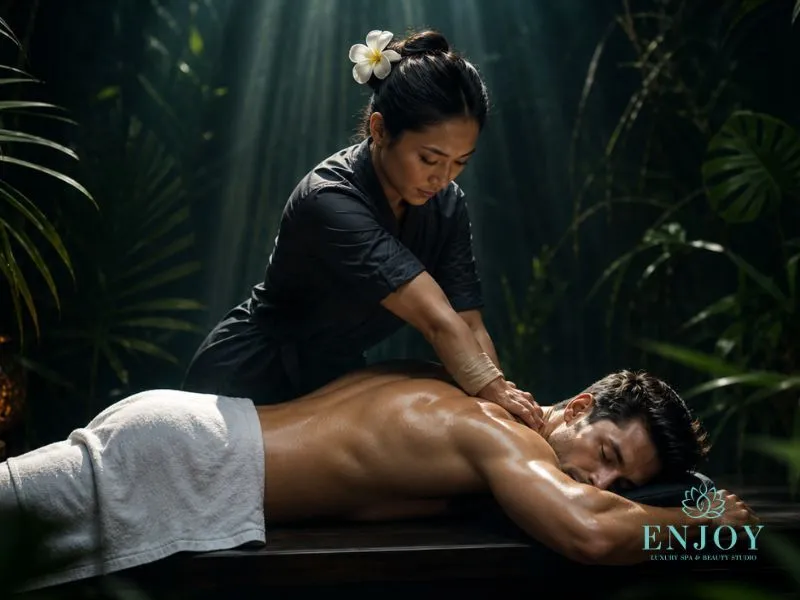 Deep tissue massage — Enjoy Spa, Moscow